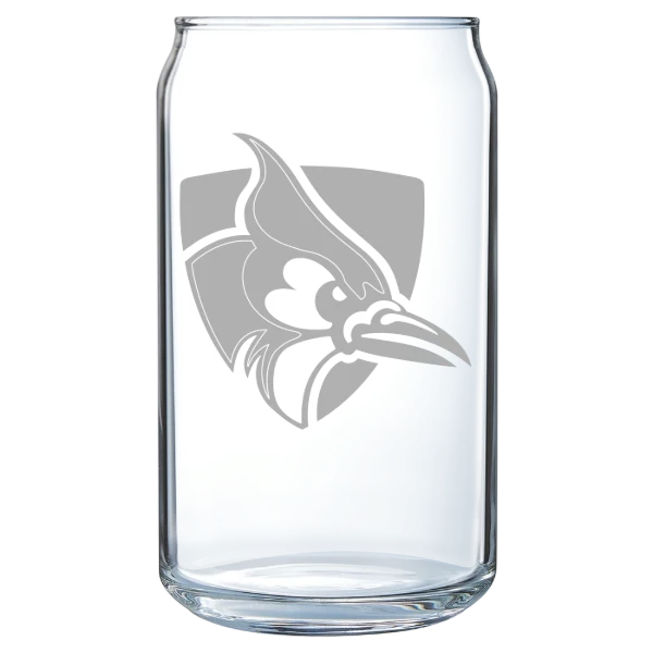 Johns Hopkins University Polar Camel 16 oz. Can Glass