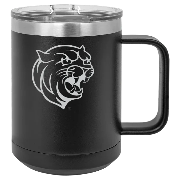 Johnson & Wales University (Providence) Polar Camel 15 oz. Mug with Slider Lid