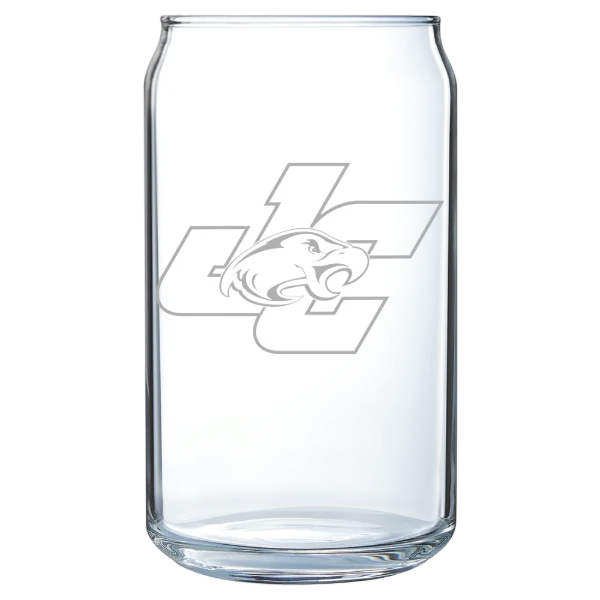 Juniata College Polar Camel 16 oz. Can Glass
