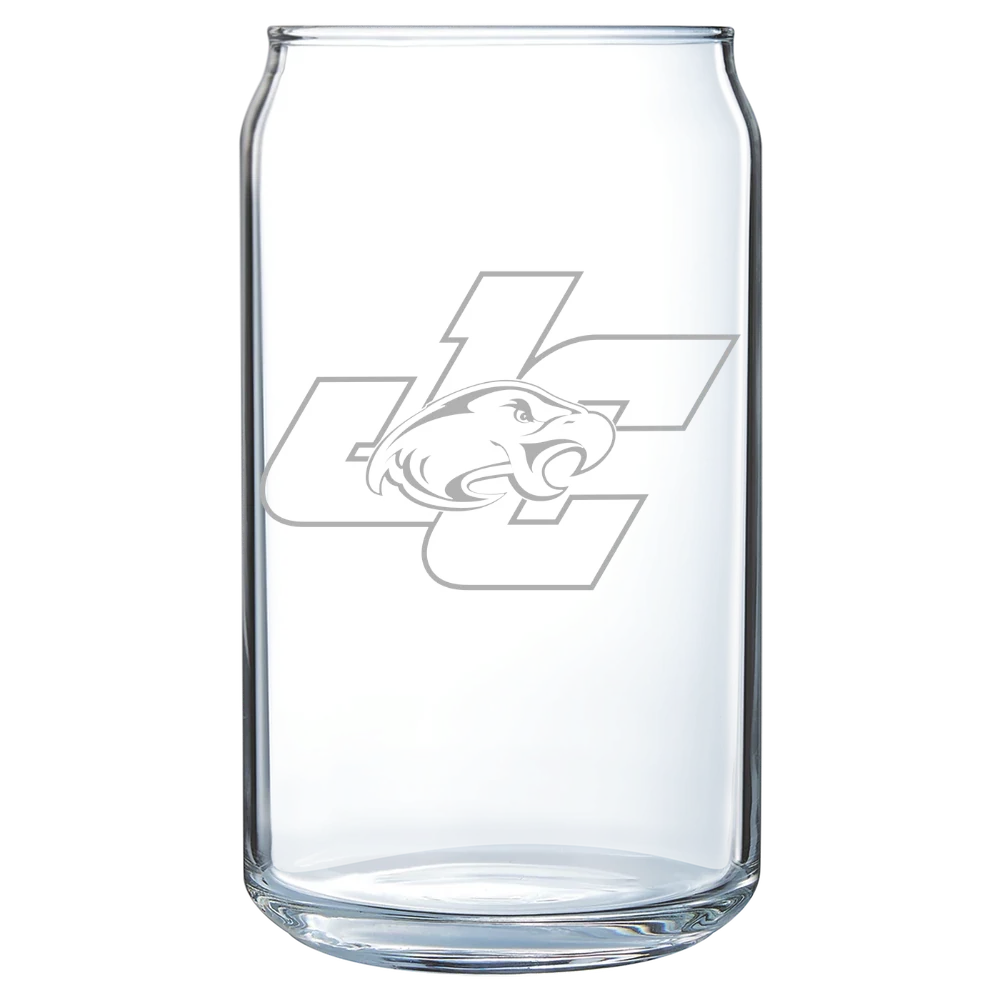 Juniata College Polar Camel 16 oz. Can Glass