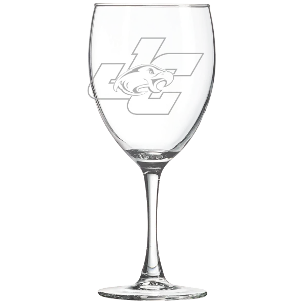 Juniata College Polar Camel 10 1/2 oz. Wine Glass