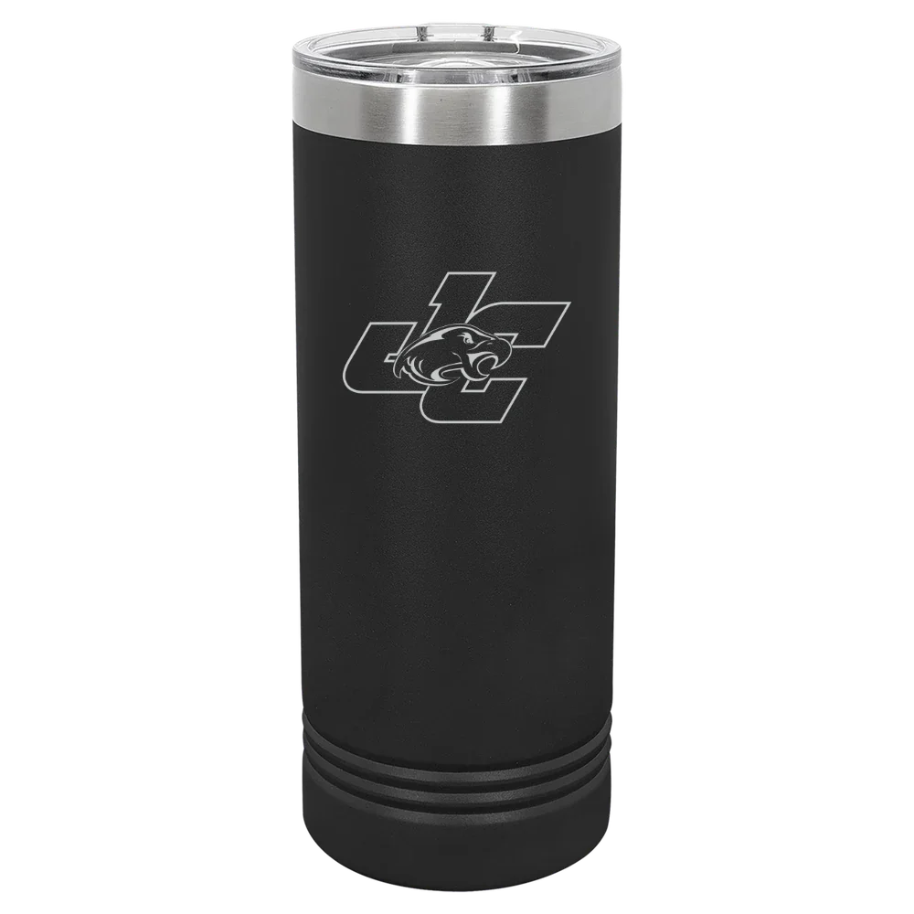 Juniata College Polar Camel 22 oz. Skinny Tumbler with Slider Lid