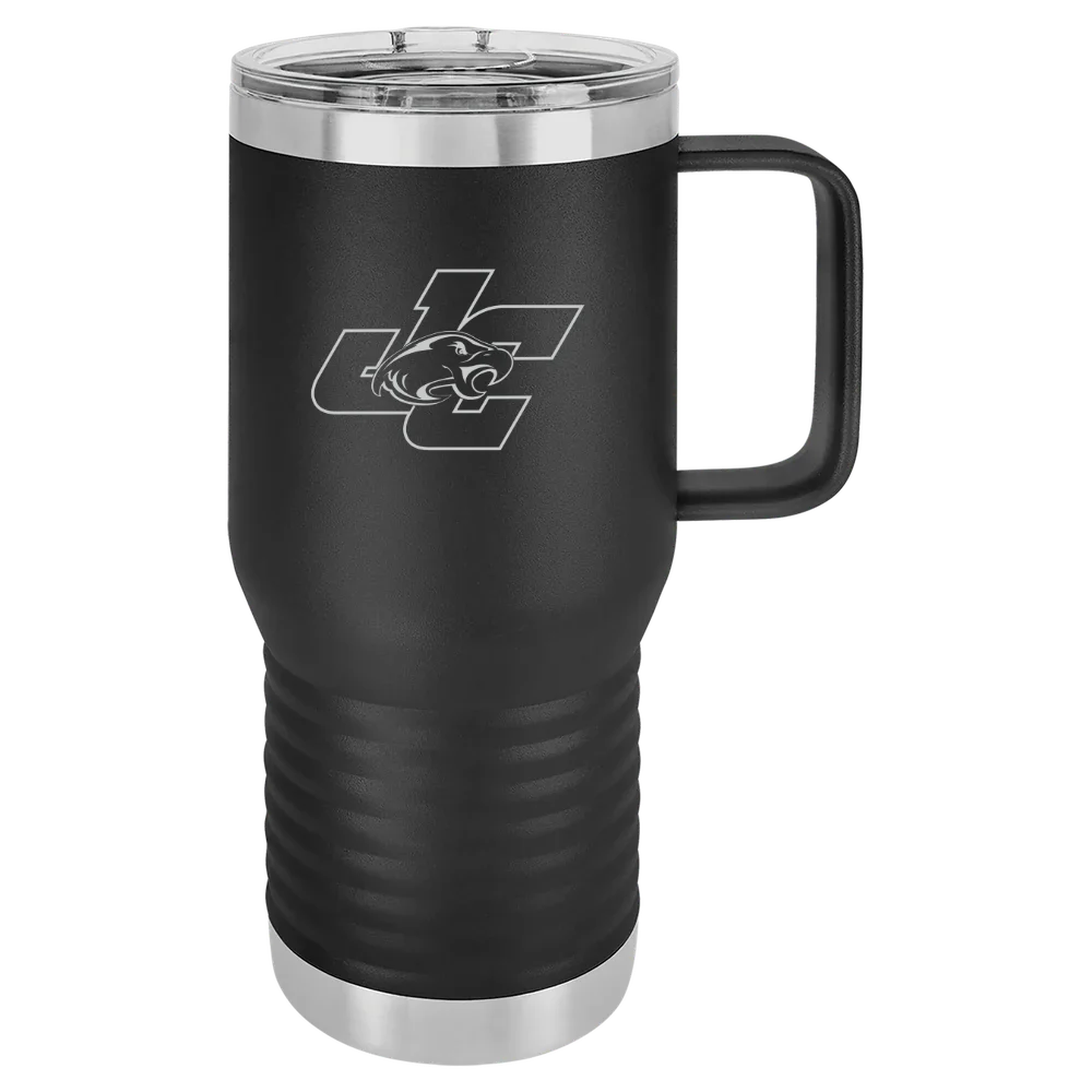 Juniata College Polar Camel 20 oz. Travel Mug with Slider Lid