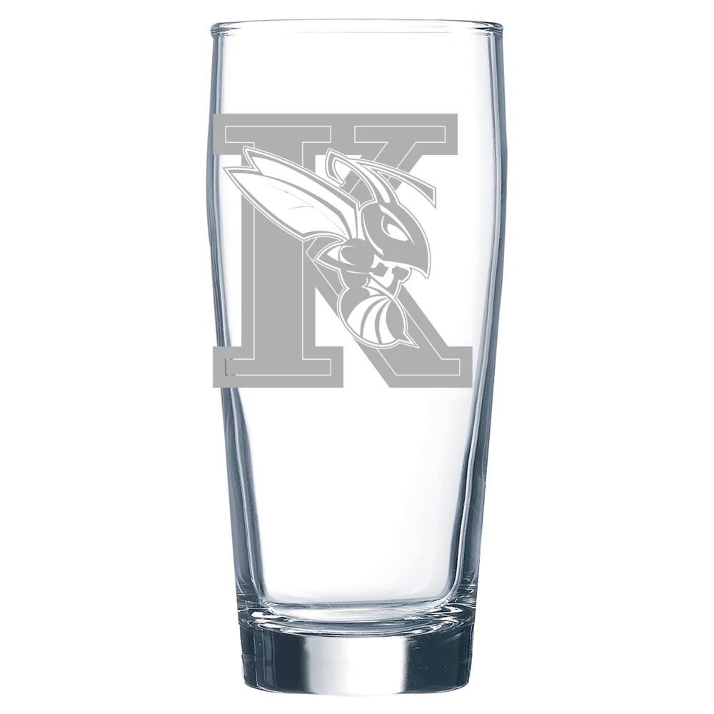 Kalamazoo College Polar Camel 16 oz. Willi Becher Beer Glass
