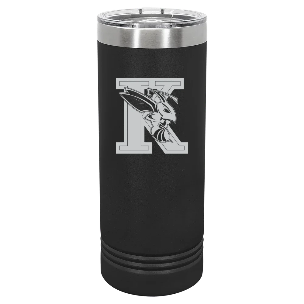 Kalamazoo College Polar Camel 22 oz. Skinny Tumbler with Slider Lid