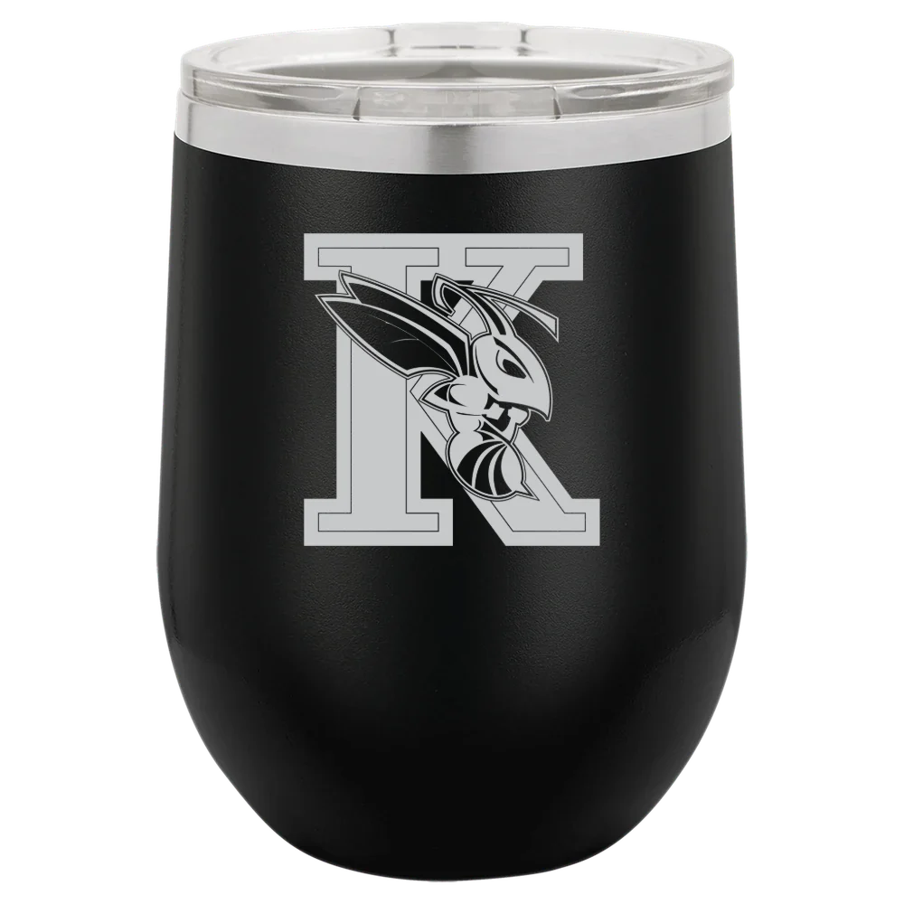 Kalamazoo College Polar Camel 12 oz. Stemless Wine Tumbler