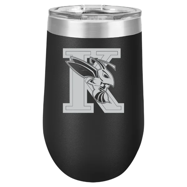 Kalamazoo College Polar Camel 16 oz. Stemless Wine Tumbler