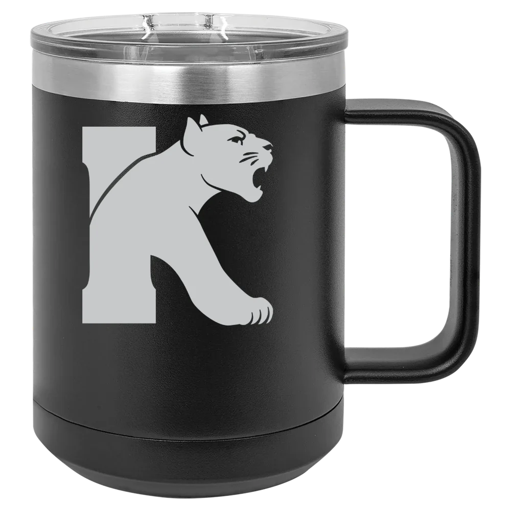 Kean University Polar Camel 15 oz. Mug with Slider Lid