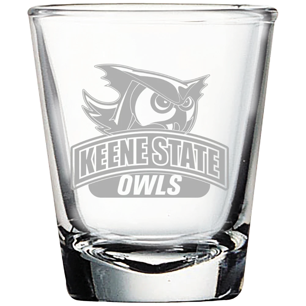 Keene State College Polar Camel 1.7 oz. Shot Glass