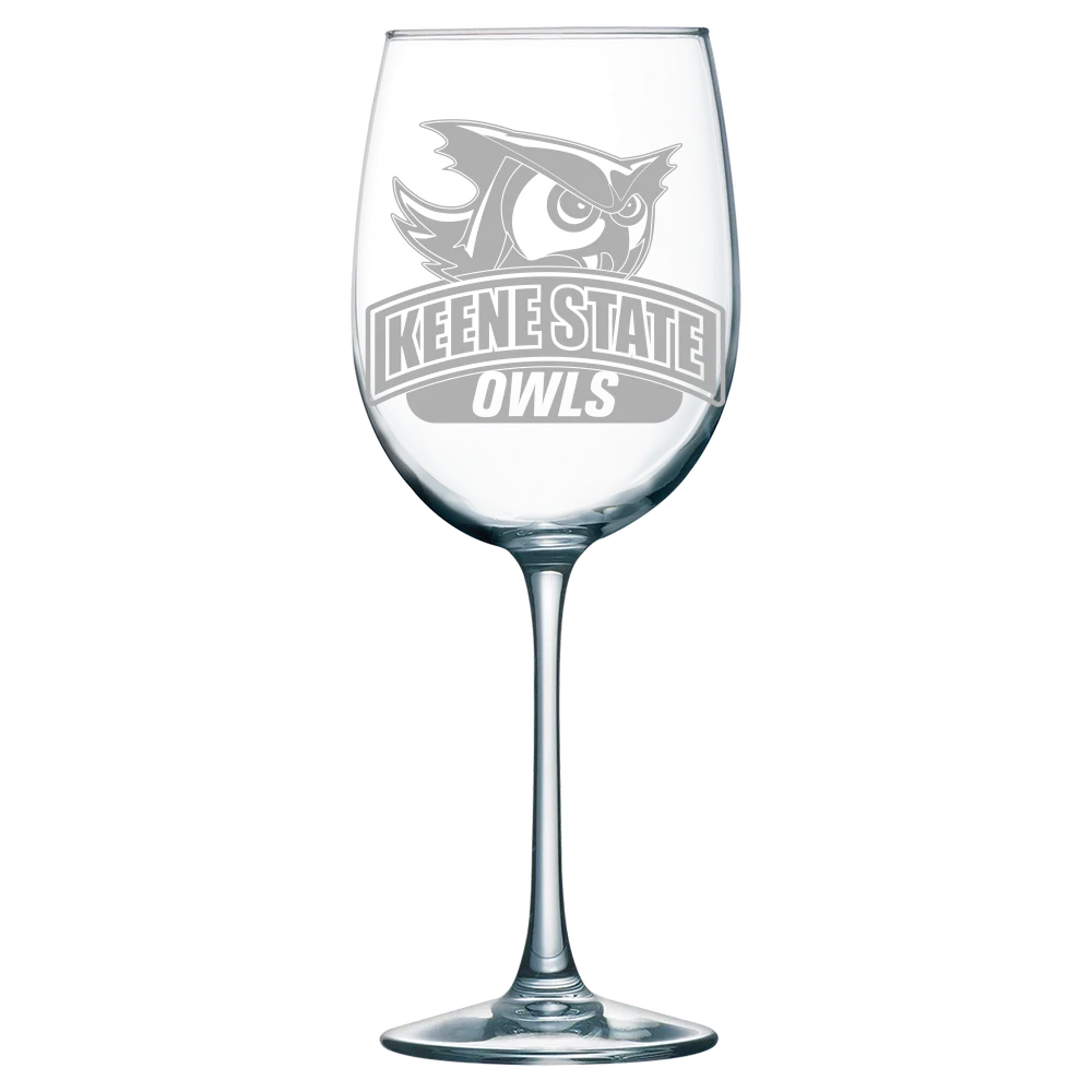 Keene State College Polar Camel 19 oz. Wine Glass