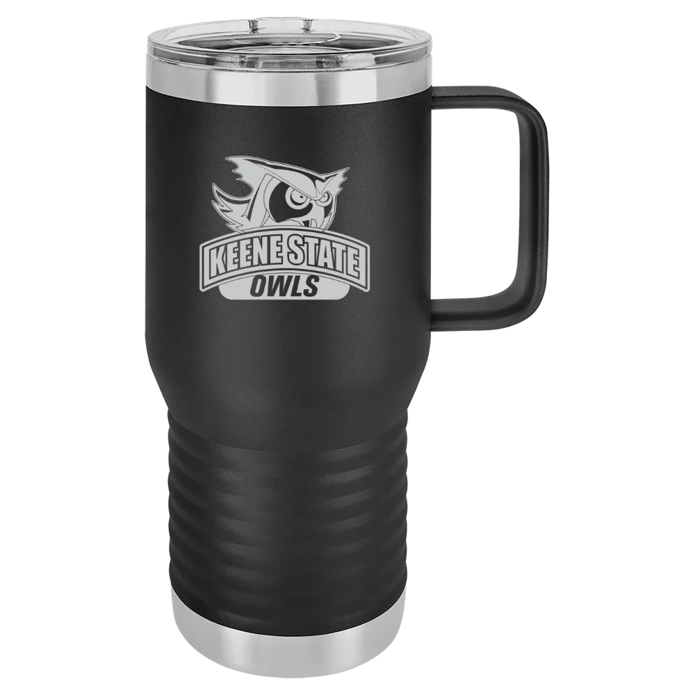 Keene State College Polar Camel 20 oz. Travel Mug with Slider Lid