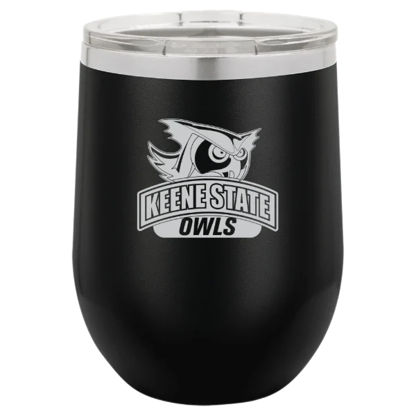 Keene State College Polar Camel 12 oz. Stemless Wine Tumbler