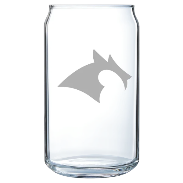 Kenyon College Polar Camel 16 oz. Can Glass