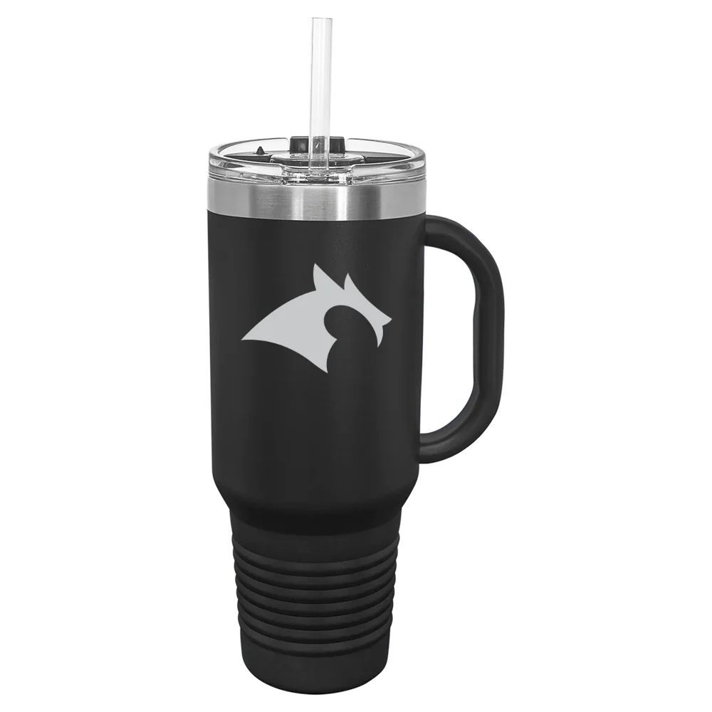 Kenyon College Polar Camel 40 oz. Travel Mug with Snap Lid & Straw
