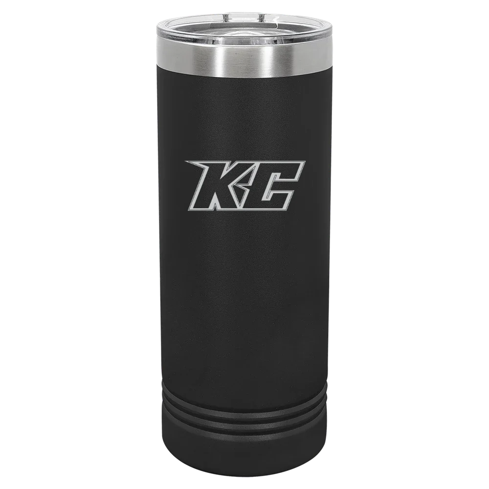 Keystone College Polar Camel 22 oz. Skinny Tumbler with Slider Lid