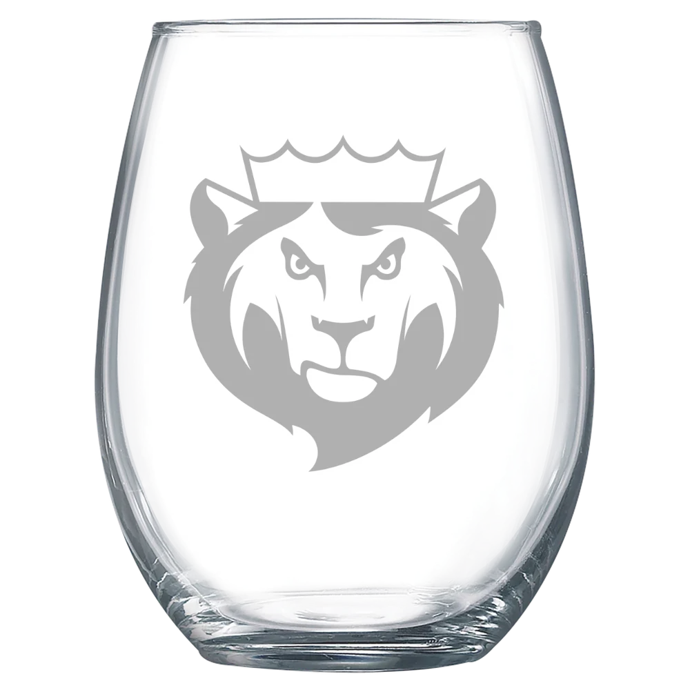 King's College (Pennsylvania) Polar Camel 15 oz. Stemless Wine Glass