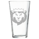 King's College (Pennsylvania) Polar Camel 16 oz. Pint Mixing Glass