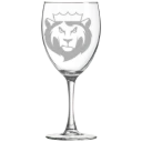 King's College (Pennsylvania) Polar Camel 10 1/2 oz. Wine Glass