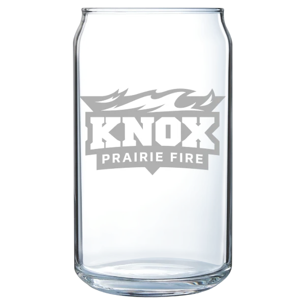 Knox College Polar Camel 16 oz. Can Glass