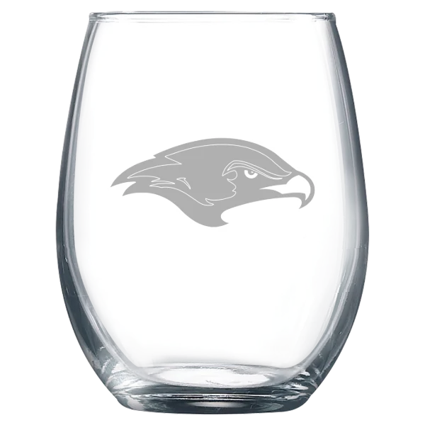 La Roche University Polar Camel 9 oz. Stemless Wine Glass
