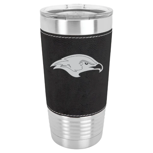 La Roche University Polar Camel 20 oz. Leatherette Grip Tumbler with Standard Lid
