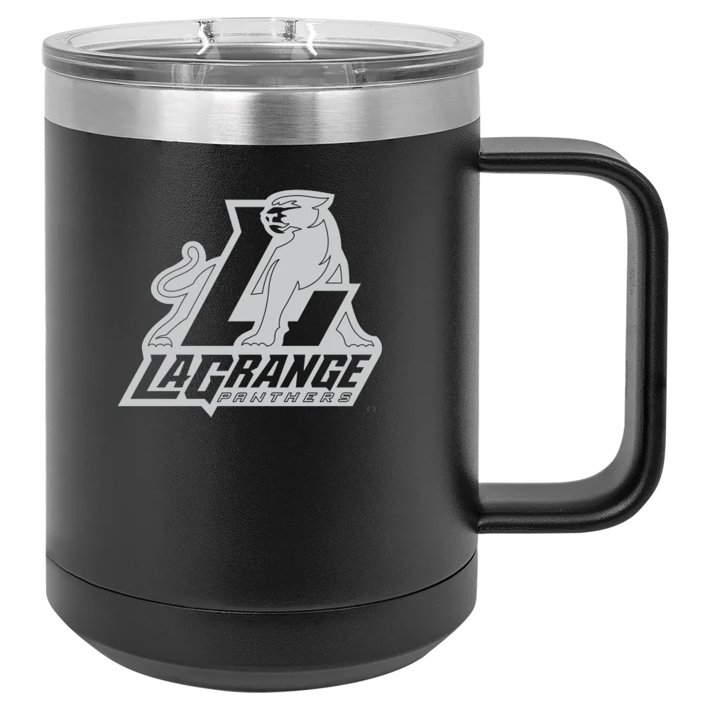 LaGrange College Polar Camel 15 oz. Mug with Slider Lid