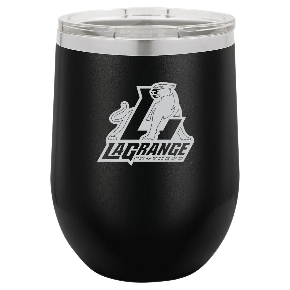 LaGrange College Polar Camel 12 oz. Stemless Wine Tumbler