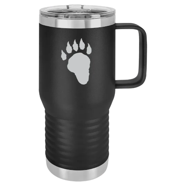 Lake Forest College Polar Camel 20 oz. Travel Mug with Slider Lid