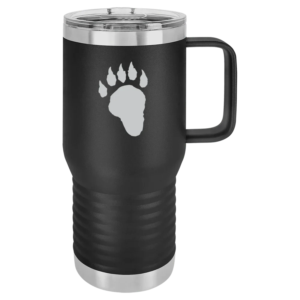Lake Forest College Polar Camel 20 oz. Travel Mug with Slider Lid