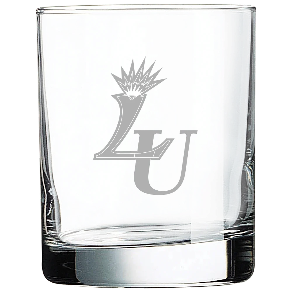Lasell University Polar Camel 10 1/2 oz. On The Rocks Glass
