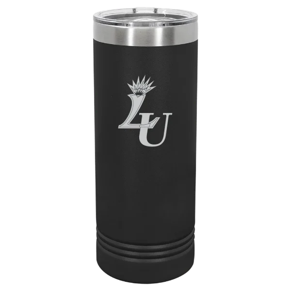 Lasell University Polar Camel 22 oz. Skinny Tumbler with Slider Lid