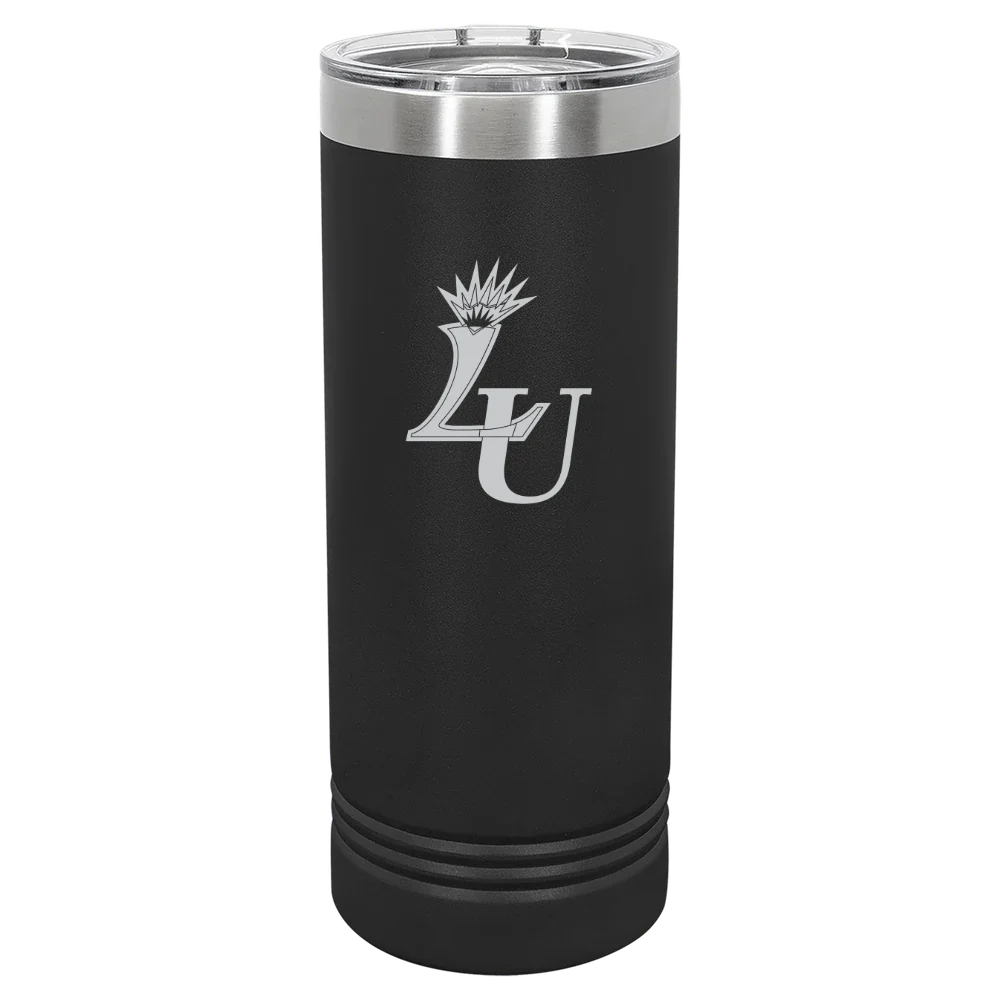 Lasell University Polar Camel 22 oz. Skinny Tumbler with Slider Lid