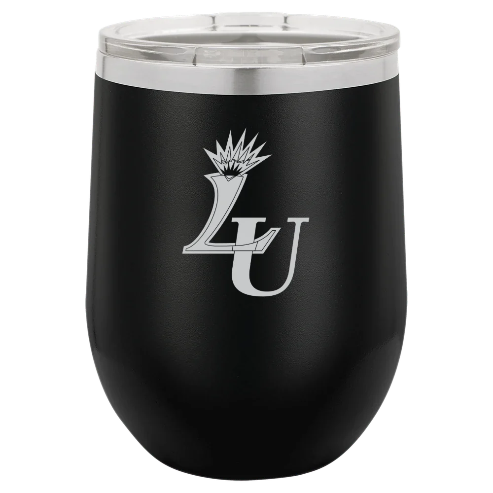 Lasell University Polar Camel 12 oz. Stemless Wine Tumbler