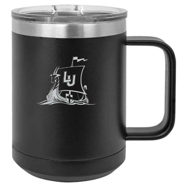 Lawrence University Polar Camel 15 oz. Mug with Slider Lid