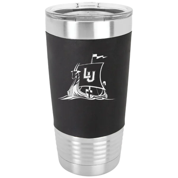 Lawrence University Polar Camel 20 oz. Silicone Grip Tumbler with Standard Lid