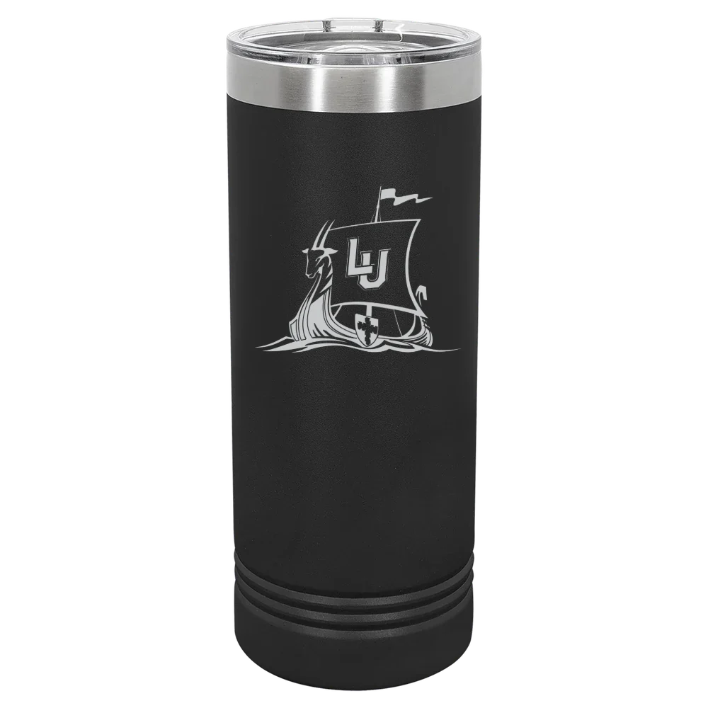 Lawrence University Polar Camel 22 oz. Skinny Tumbler with Slider Lid