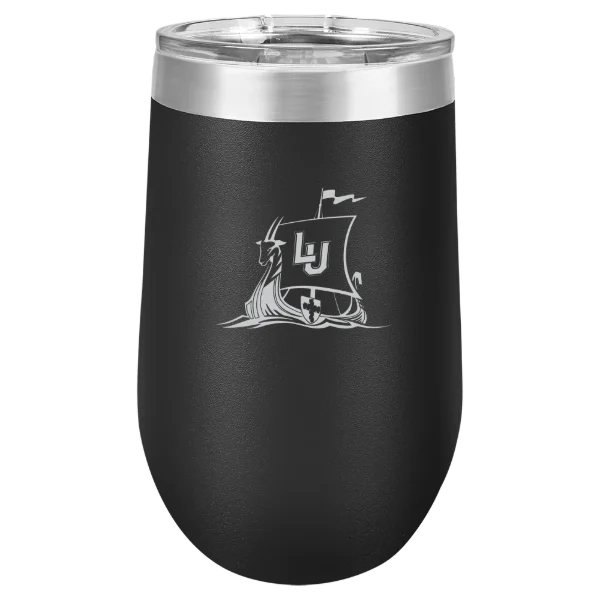 Lawrence University Polar Camel 16 oz. Stemless Wine Tumbler