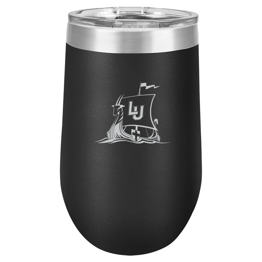 Lawrence University Polar Camel 16 oz. Stemless Wine Tumbler