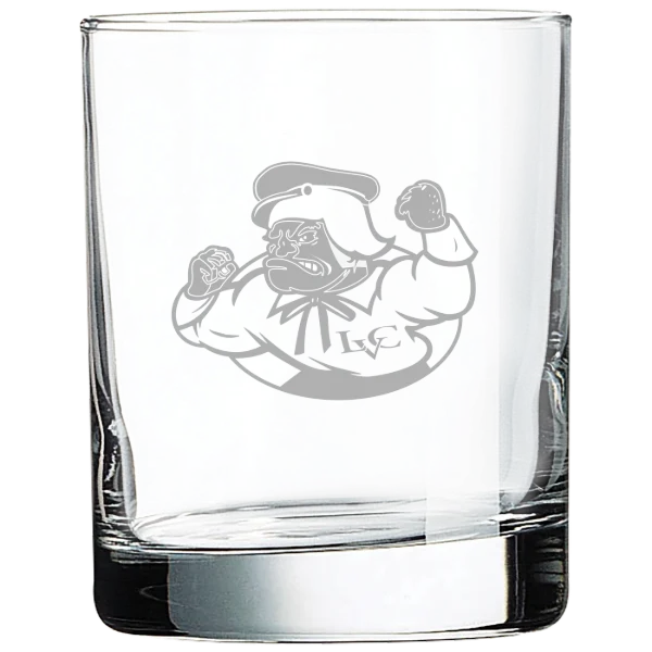 Lebanon Valley College Polar Camel 10 1/2 oz. On The Rocks Glass