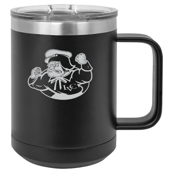 Lebanon Valley College Polar Camel 15 oz. Mug with Slider Lid