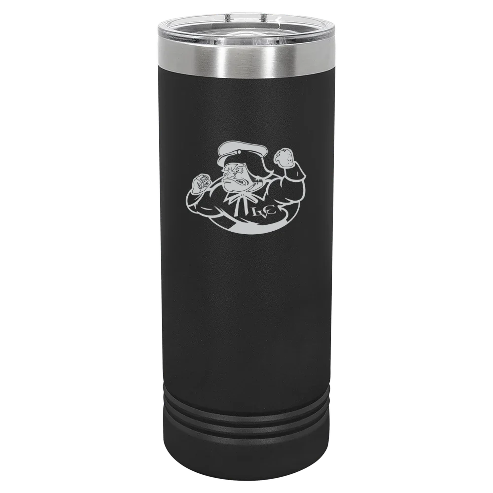 Lebanon Valley College Polar Camel 22 oz. Skinny Tumbler with Slider Lid