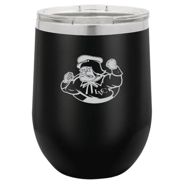 Lebanon Valley College Polar Camel 12 oz. Stemless Wine Tumbler
