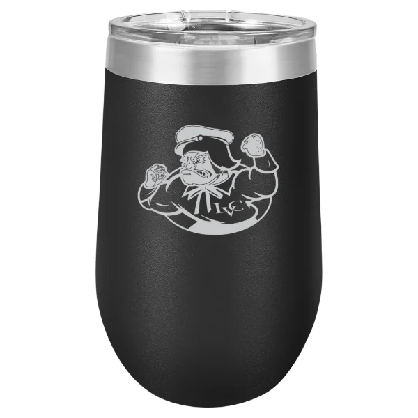Lebanon Valley College Polar Camel 16 oz. Stemless Wine Tumbler