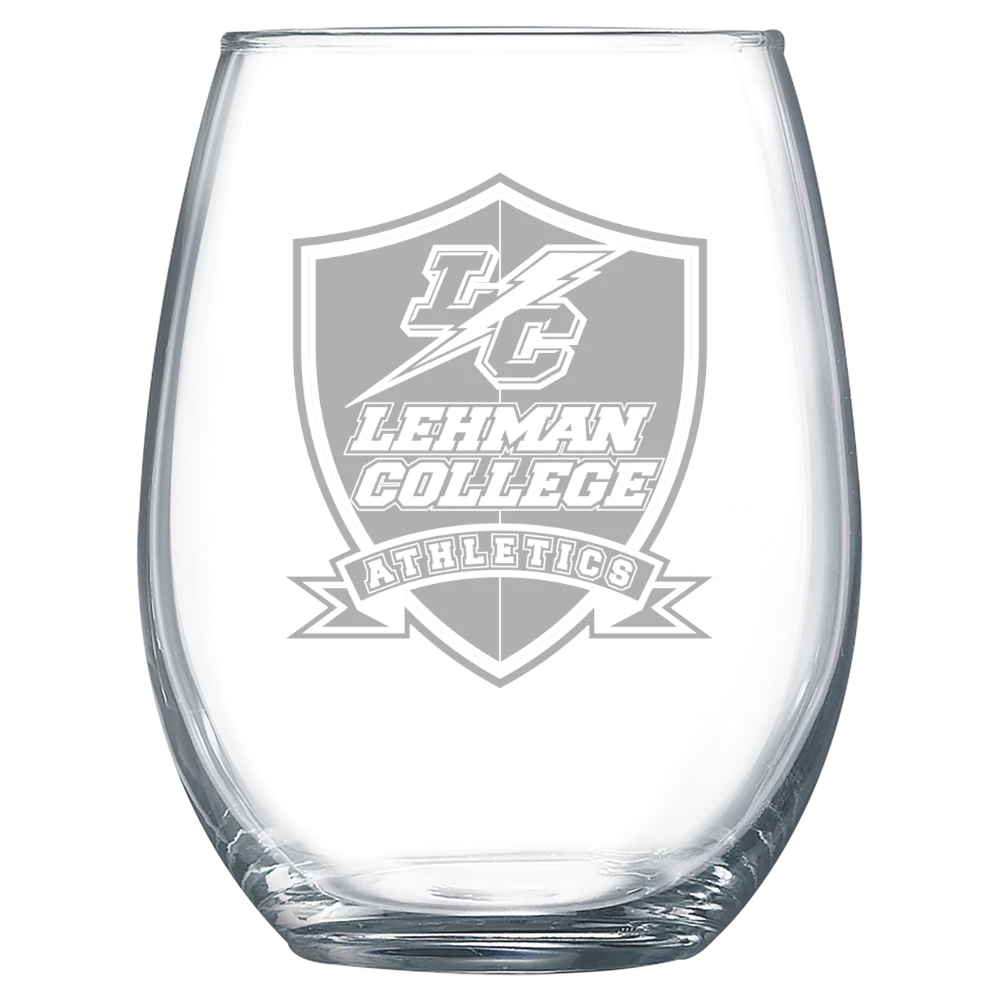 Lehman College Polar Camel 15 oz. Stemless Wine Glass