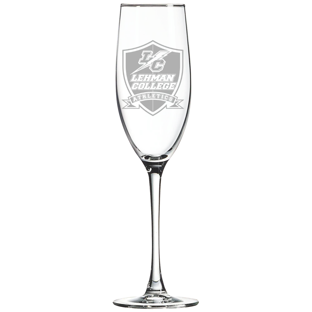 Lehman College Polar Camel 8 oz. Champagne Flute