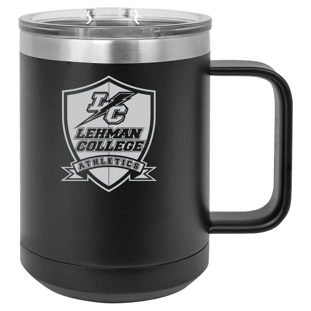 Lehman College Polar Camel 15 oz. Mug with Slider Lid