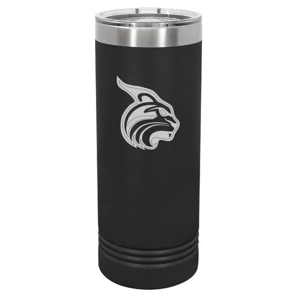 Lesley University Polar Camel 22 oz. Skinny Tumbler with Slider Lid