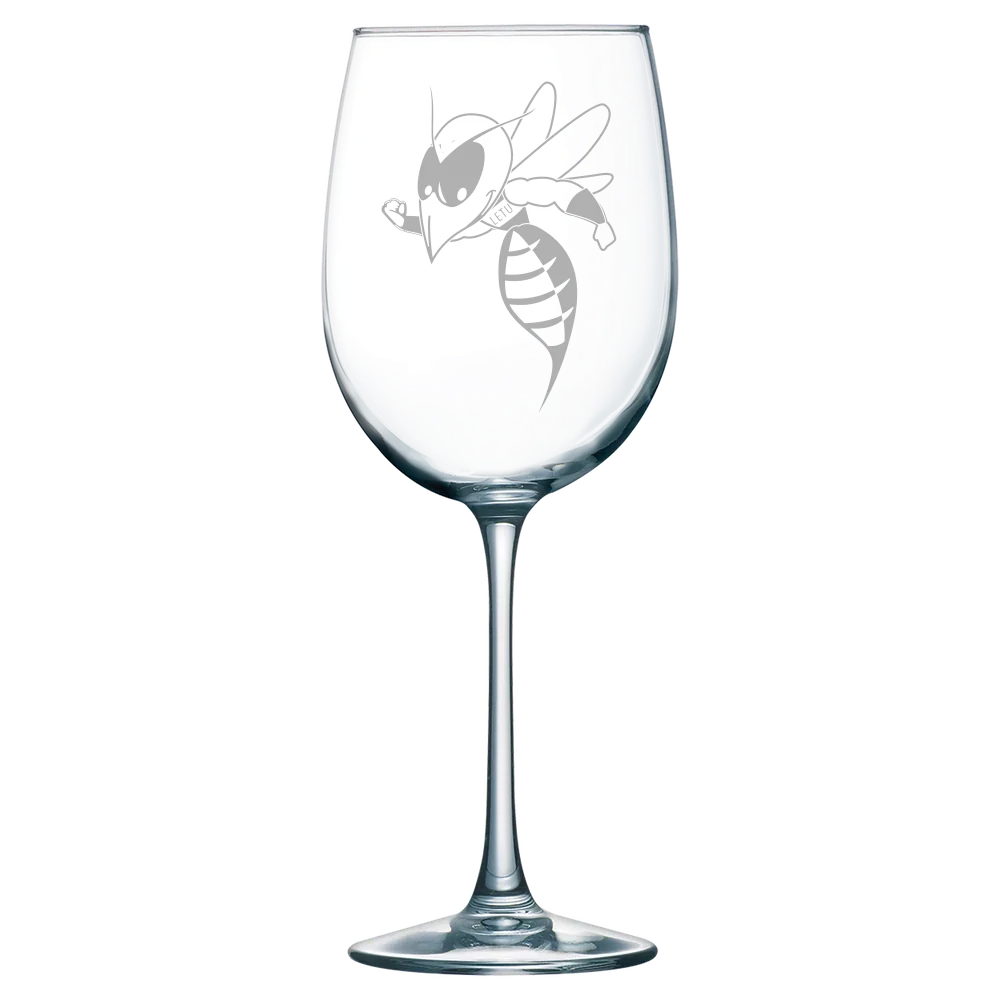 LeTourneau University Polar Camel 19 oz. Wine Glass