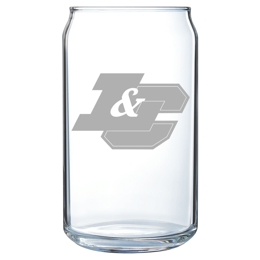 Lewis & Clark College Polar Camel 16 oz. Can Glass