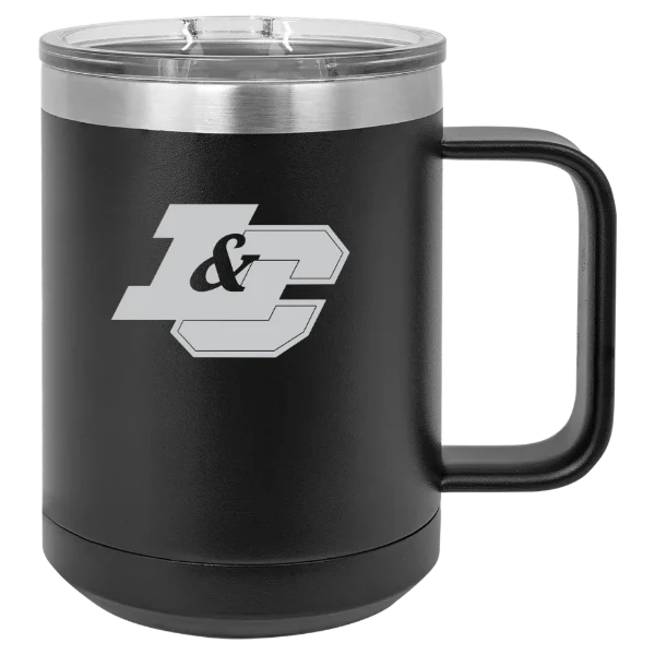 Lewis & Clark College Polar Camel 15 oz. Mug with Slider Lid